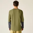 Dare2be Trkstnd Long Slv Férfi kerékpáros mez sárga