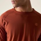 Dare2be Agile Lg Slv T Férfi technikai felső barna