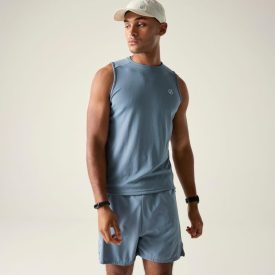 Dare2be Agile Tank Férfi gyorsan száradó póló kék