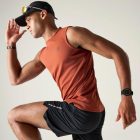 Dare2be Agile Tank Férfi gyorsan száradó póló barna