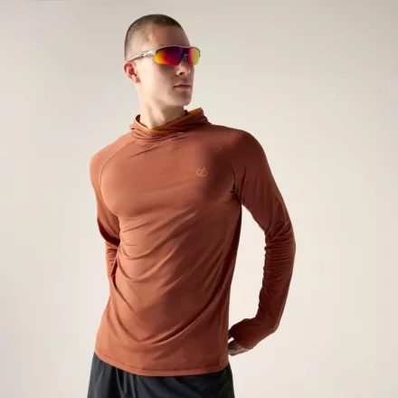 Dare2be Mens Sprint City Férfi technikai felső barna