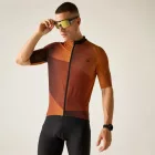 Dare2be Lgtng short slve Férfi kerékpáros mez barna