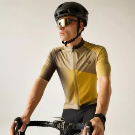 Dare2be Lgtng short slve Férfi kerékpáros mez sárga
