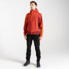Dare2be Endurance Jacket Férfi 20.000 mm vízálló túra- esőkabát narancs