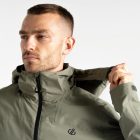 Dare2be Switch Out II Jkt Férfi 20.000 mm vízálló túra- esőkabát zöld