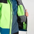 Dare2be Roving II Jacket Férfi síkabát 20000 vízálló és lélegző zöld