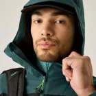Dare2be Torrek III Jacket Férfi esőkabát 35000 mm vízálló zöld