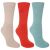 Dare2be Sport Socks 3pk unisex zoknicsomag színes