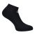 Dare2be No Show Socks 2pk unisex zoknicsomag fekete