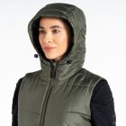 Dare2be Distinguish Gilet Női steppelt mellény zöld