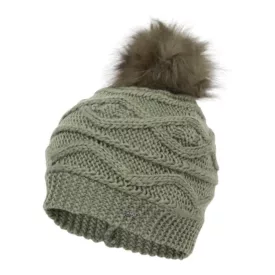Dare2be Remind II Beanie Női kötött sapka zöld