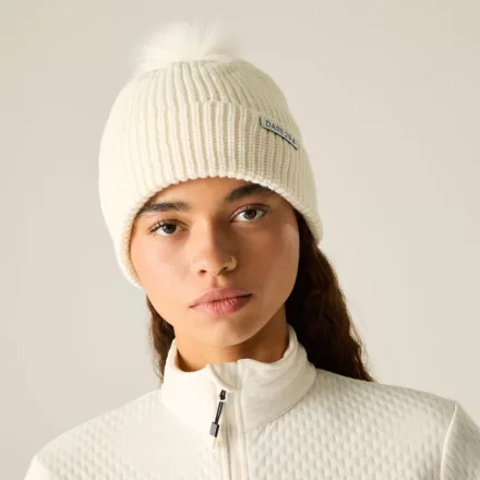 Dare2be Glitz Beanie Női kötött sapka fehér