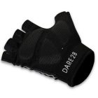 Dare2be Women Cycle Mitts Női kerékpáros kesztyû fekete