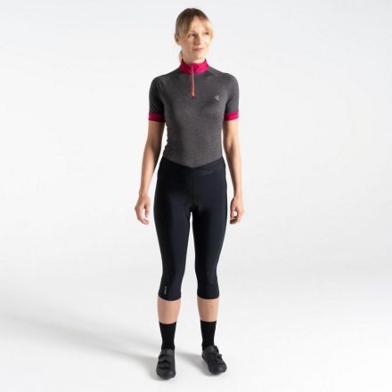 Dare2be Worldly Capri női kerékpáros nadrág betéttel fekete