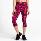 Dare2be Influential 3/4 női technikai nadrág piros