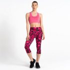 Dare2be Influential 3/4 női technikai nadrág piros