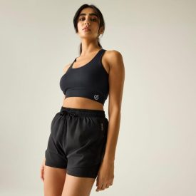   Dare2be SprintUp II Short Női sportshort belső nadrággal fekete