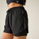 Dare2be SprintUp II Short Női sportshort belső nadrággal fekete