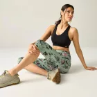 Dare2be Influential II3/4 Női sportleggings zöld
