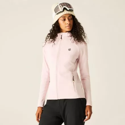 Dare2be Ventura Hooded Női core stretch felső rózsaszín/korall/pink