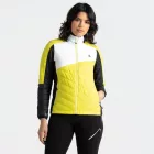 Dare2be Surmise Jacket Női steppelt kabát sárga