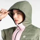 Dare2be Lively Jacket Női steppelt kabát rózsaszín/korall/pink