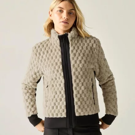 Dare2be Glitz Midlayer Női teddy polár felső bézs