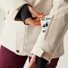 Dare2be Ski Life Jacket Női síkabát 30000 vízálló és lélegző bézs