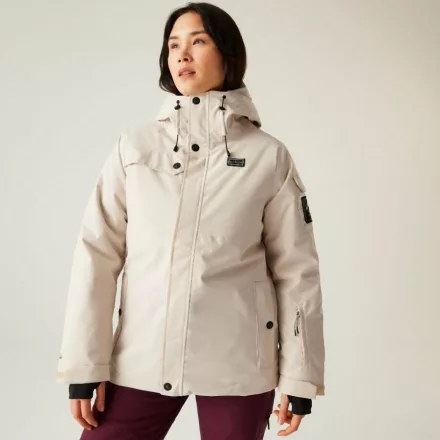 Dare2be Ski Life Jacket Női síkabát 30000 vízálló és lélegző bézs