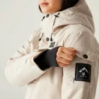 Dare2be Ski Life Jacket Női síkabát 30000 vízálló és lélegző bézs
