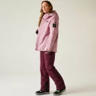 Dare2be Ski Life Jacket Női síkabát 30000 vízálló és lélegző rózsaszín/korall/pink