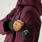 Dare2be Ski Life Jacket Női síkabát 30000 vízálló és lélegző bordó