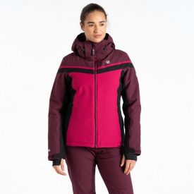   Dare2be Flurry Jacket Női síkabát 30000 vízálló és lélegző bordó