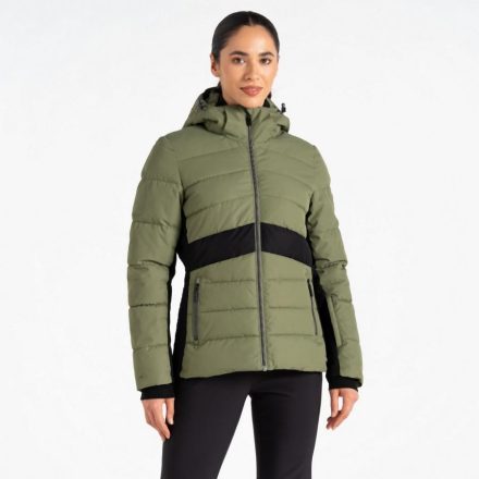 Dare2be Glacial Jacket Női síkabát 10000 mm vízálló és lélegző zöld