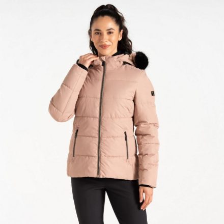 Dare2be GlamorizeV Jacket Női síkabát 10000 mm vízálló és lélegző rózsaszín/korall/pink