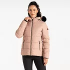 Dare2be GlamorizeV Jacket Női síkabát 10000 mm vízálló és lélegző rózsaszín/korall/pink