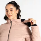 Dare2be GlamorizeV Jacket Női síkabát 10000 mm vízálló és lélegző rózsaszín/korall/pink