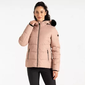   Dare2be GlamorizeV Jacket Női síkabát 10000 mm vízálló és lélegző rózsaszín/korall/pink