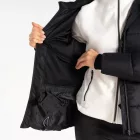 Dare2be GlamorizeV Jacket Női síkabát 10000 mm vízálló és lélegző fekete