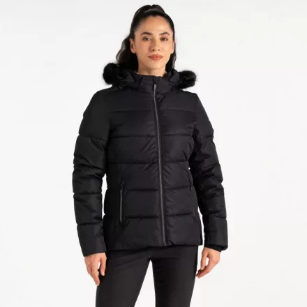 Dare2be GlamorizeV Jacket Női síkabát 10000 mm vízálló és lélegző fekete