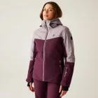 Dare2be Iced Jacket Női prémium síkabát bordó