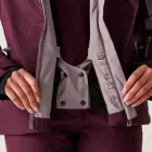 Dare2be Iced Jacket Női prémium síkabát bordó