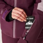 Dare2be Iced Jacket Női prémium síkabát bordó
