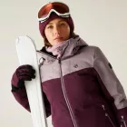 Dare2be Iced Jacket Női prémium síkabát bordó