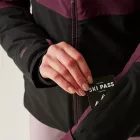 Dare2be Flurry II Jacket Női prémium síkabát bordó