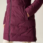 Dare2be Striking V Jacket Női télikabát bordó