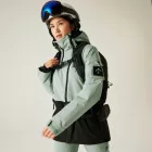 Dare2be Gnarly Jacket Női prémium síkabát zöld