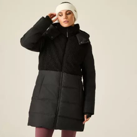 Dare2be Borg Parka Jacket Női télikabát 15000 mm fekete