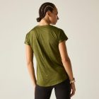 Dare2be Vigilant Tee női gyorsan száradó póló zöld