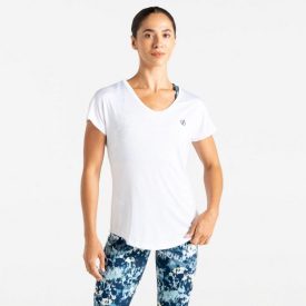 Dare2be Vigilant Tee női gyorsan száradó póló fehér